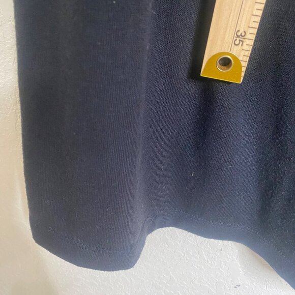 Jessica Howard 18W Dress Black Striped Metallic Cardigan Set Midi Career Cocktai - Picture 8 of 12